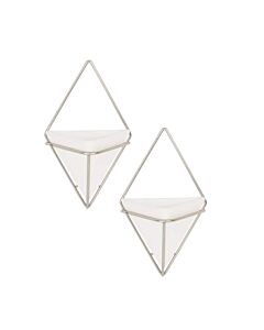 Umbra - Trigg Wall Display - Concrete Copper - Small